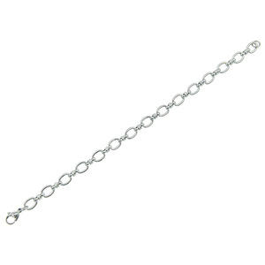 Collar con Colgante de Cadena en Forma de O, Cadena de Acero de Titanio Brillante, Tendencia de Moda, Tanjing - Product Image 5