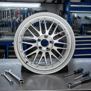 Rines de Auto de Lujo Estilo Retro, Plateados, con Borde Profundo, 5*120 5*112, para BMW Sedán - Product Image 5