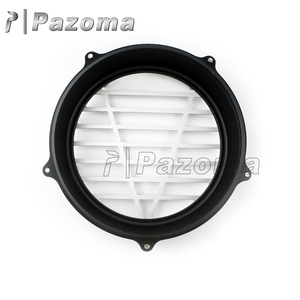 7 "Negro/plata/gris aluminio motocicleta faro bisel anillo embellecedor para <span class=keywords><strong>BMW</strong></span> <span class=keywords><strong>R</strong></span> <span class=keywords><strong>NineT</strong></span> 2014-2019 R9T <span class=keywords><strong>Scrambler</strong></span> 2014-207 - Product Image 4