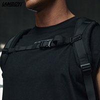 Sacs de sport de luxe imperméables personnalisés LAMGOYI 9L 35L Sac à dos de sport Patchs Broderie Unisexe