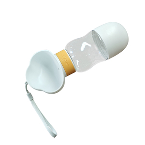 Evcil Hayvan Taşınabilir Su ve Mama Şişesi Kompakt Hafif Sızdırmaz 2'si 1 Arada Saklama Şişesi Açık Hava Evcil Hayvan Gezdirme Seyahati için - Product Image 6
