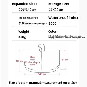 Yuyeye - Mochila Impermeable de Poliéster para Hombre y <span class=keywords><strong>Mujer</strong></span>, Diseño con Cremallera, para Senderismo y Viajes al Aire Libre, Uso Transfronterizo - Product Image 3