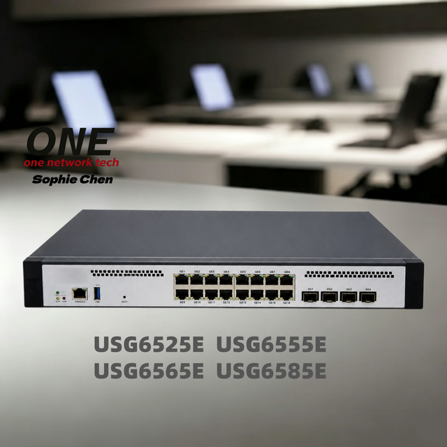 New Low PriceUSG6525E-AC 02353AFX Enterprise Security Gateway Firewall2xGE WAN 8xGE Combo 2x10GE SFP+ AI-Powered Rackmount NGFW