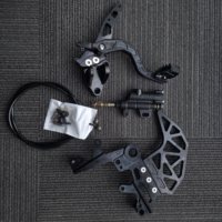 Levier de frein arrière à double piston Surron Light Bee LBX, pédale CNC en aluminium 7075, protection pliable contre les chocs, moto électrique tout-terrain