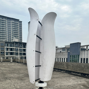 ระบบผลิตไฟฟ้าพลังงานลมแบบติดตั้งบนหลังคา Tulip Rooftop Wind 48v พร้อมแผงโซลาร์เซลล์  ขายพร้อมระบบไฮบริดพลังงานฟรี - Product Image 3
