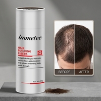 Fibres capillaires en kératine de marque privée 28g – Poudre épaississante instantanée qui dissimule la perte de cheveux, aspect naturel – Fibres capillaires densifiantes en gros