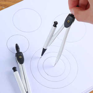 Ensemble de compas en métal avec crayon mécanique pour les étudiants, dessin géométrique et examens - Product Image 4