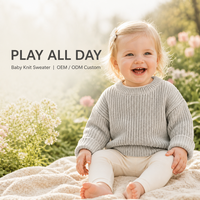 Paléo bébé pull tricoté Crochet nouveau-né bébé garçon fille gros tricot plaine pull pull tenue enfants vêtements hiver