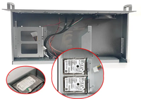 Chassis Server Rak 2U Kedalaman Pendek 250mm untuk Motherboard ITX, Laris Terjual