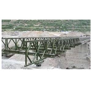 China Lage Prijs Beroemde Frame Multi Spanten Prefab Draagbare Stalen Structuur Staal Gegalvaniseerde Voertuigen Passeren Bailey Brug - Product Image 3