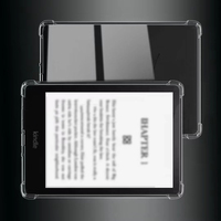 Kindle Oasis 2 3 için TPU durumda 2017 2019 7.0 ''anti-damla hava yastığı şeffaf TPU kapak Kindle Oasis 2 3 Ebook için