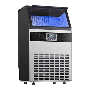 <b>Ice</b> <b>Maker</b> Machine Commercial 80kg Cube <b>Makers</b> Automatic Block Making for Business Price Home Food Shop Hzb-80fa 60kg 80kg 100kg - Product Image 1