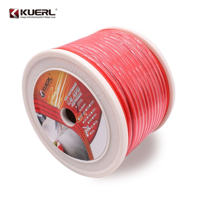 High Quality 4/6/8/10GA Copper Flexible PVC Car Audio Power Cable Battery Cable