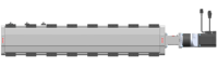 Modul linier kualitas tinggi presisi tinggi XSK175B modul Pitch variabel untuk modul Linear Router CNC