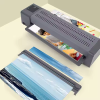 Plastifieuse électrique A3 pour usage domestique et commercial, petite machine à sceller et à coller les photos en plastique pour la maison et le bureau