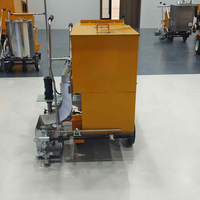 Machine de marquage routier convexe bicomposant la plus vendue, composants de moteur de pompe horizontale électrique 5,5 CV à faible puissance