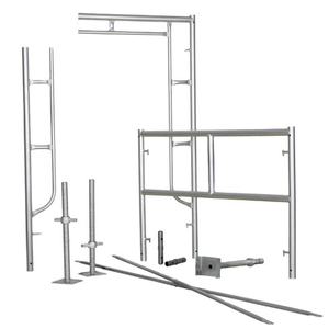 Scaffolding for Construction Industrial Design Heavy-Duty Construction Scaffold Full Set Steel Frame - Product Image 3