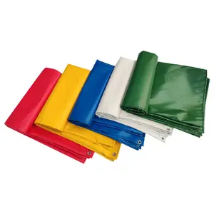 מפעל ישיר עמיד למים בד pvc tarpaulin עבה עמיד למים בד טרפאולין