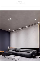 Moderne 7W LED Plafonniers Nouvelle Version Encastré D'urgence Monté En Surface Réglable Étroit Downlight Maison Hôtel SAA Certifié