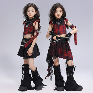 Veste de <span class=keywords><strong>danse</strong></span> jazz pour filles, style équipe, pour enfants et femmes, tenue de <span class=keywords><strong>danse</strong></span> de rue cool pour filles, costume de <span class=keywords><strong>danse</strong></span> jazz d'été - Product Image 3