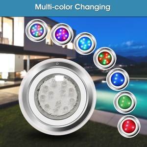 Éclairage de <span class=keywords><strong>piscine</strong></span> LED en acier inoxydable 304 IP68 35W, lampe LED submersible murale RGB <span class=keywords><strong>pour</strong></span> <span class=keywords><strong>piscine</strong></span>, lumière LED sous-marine <span class=keywords><strong>pour</strong></span> <span class=keywords><strong>piscine</strong></span> - Product Image 4