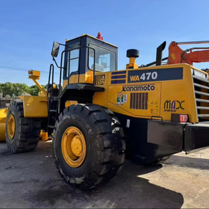 Chargeuse sur pneus KOMATSU WA470 d'origine, modèle 2023, charge nominale de 23,1 t, godet de bonne qualité, excellentes performances de chargement, fiable - Product Image 1