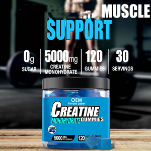 OEM Personalizable Pre-Entrenamiento Suplemento-Músculo Específico <span class=keywords><strong>Creatina</strong></span> Monohidrato Gomitas con 5g <span class=keywords><strong>Creatina</strong></span> - Product Image 5