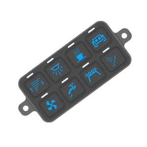 8 Gang Switch Panel Controller with App Pre-wired Blue-tooth Circuit Car Led Control Panel Switch Waterproof Fuse Relay Box