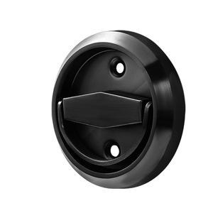 Stainless Steel Hidden Door <b>Handle</b> With <b>Lock</b> For Secret Door Home Office Use - Product Image 1