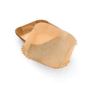 Forros de Papel para Freidora de Aire, Resistentes, Cuadrados de 8 Pulgadas, 125 Unidades, Antiadherentes, Libres de BPA, Impermeables - Product Image 1