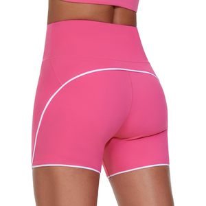 Shorts Deportivos de Cintura Alta para Mujer FOXA, Elásticos, Transpirables, con Corte Delfín, para Correr, Yoga y Descanso - Product Image 1