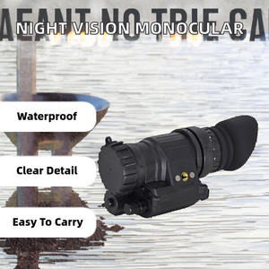 Monocular de Visión Nocturna PVS-14 de Alto Rendimiento, Generación II, Tubo Intensificador de Imagen Infrarroja, Diseño Robusto, Impermeable, 1x - Product Image 2