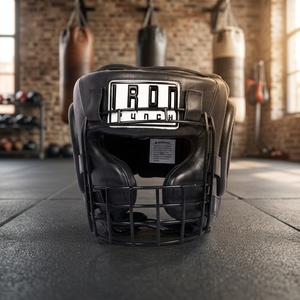 อุปกรณ์ป้องกันศีรษะสำหรับฝึกซ้อมกีฬา IRON PUNCH Pro Sports Cage พร้อมหนัง PU และโครงโลหะ ดีไซน์น้ำหนักเบาเพื่อความปลอดภัยในการฝึกซ้อมกีฬา - Product Image 2