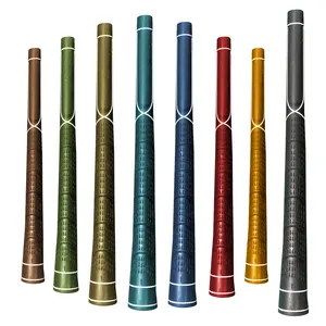 Klassisches Design Golf Grip Tpr Kunden spezifische Logo Club Griffe Standard Tpe Holz/Eisen Golf Griffe mittelgroß