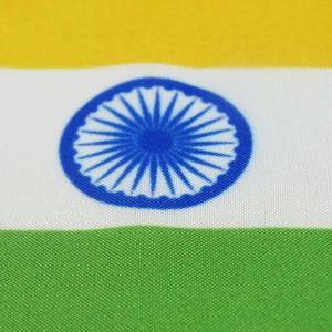 Banderas de Escritorio de la India, Banderas de Negociación <span class=keywords><strong>y</strong></span> Adornos de Mini Banderas Nacionales con Base de Plástico, Personalizables con Logotipo - Product Image 3