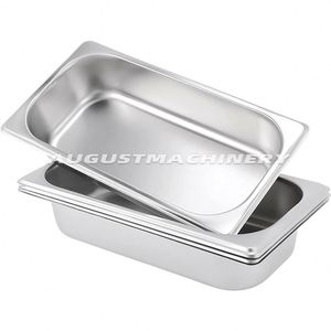 Tất Cả Các Kích Thước Bàn Hấp Thực Phẩm Container Cống Pan Bàn Hấp Bằng Thép Không Gỉ Pan <span class=keywords><strong>1</strong></span>/<span class=keywords><strong>1</strong></span>, <span class=keywords><strong>1</strong></span>/<span class=keywords><strong>2</strong></span>, <span class=keywords><strong>1</strong></span>/3, <span class=keywords><strong>1</strong></span>/4, <span class=keywords><strong>1</strong></span>/6, <span class=keywords><strong>1</strong></span>/9 Gn Chảo - Product Image 2