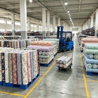 Tissu satiné tissé de qualité supérieure, poids moyen, imprimé jacquard, motif à carreaux Dobby, anti-boulochage, résistant à l'abrasion, 100 % polyester, pour la maison