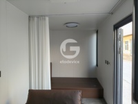 Conteneur de bureau modulaire en acier galvanisé, étanche et portable, fourni directement par l'usine