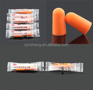 مقابس أذن فوم مريحة 3 م وسلك ناعم لكل صندوق مقابس أذن نوع ملحق للحد من الضوضاء - Product Image 1