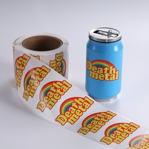 Factory Direct Custom Irregular Cut Vinyl <b>Roll</b> <b>Stickers</b> Waterproof Self Adhesive Labels For Holiday Gift Box - Product Image 2