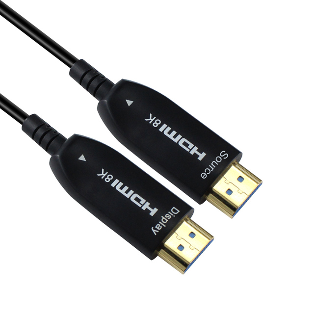 Factory hdmi Fiber Optic Cable Ultra High Speed Fiber Optic hdmi 2.1 Cable 8k 60HZ Resolution hdmi Optical Fiber Cable 8k