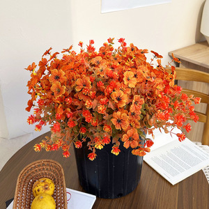 Artificial Eucalyptus Flowers 36cm Plastic High Simulation Fall Decor Indoor Outdoor <b>Wedding</b> <b>Props</b> - Product Image 1