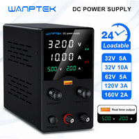 Alimentation stabilisée CC WANPTEK GA305H 30V5A pour banc de travail, électrolyse, charge de batteries et test d'âge