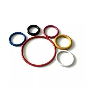 Factory Offer Silicone Colorful Rubber Silicone O Rings Flexible O-ring Colorful Ring