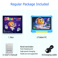 Tablet Edukasi Anak Baru 10.1" 3GB+32GB MTK Octa Core Baterai 4000mAh Wi-Fi Android 10 Kamera 2MP+5MP Bersertifikasi Drop ROHS