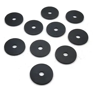 Fastener Fabricage Custom Zwarte Vlakte Platte Nylon Plastic Rubber Washer