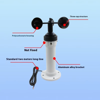 Anemómetro RS485 para Automóvil, Detector de Dirección del Viento y Transmisor de Velocidad del Viento para Exteriores, 4-20 mA, Medidor de Velocidad del Viento para Grúas de Vehículos