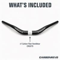 Guidon de trottinette électrique Carbonrevo réglable en hauteur – Pièce de rechange premium pour la ville