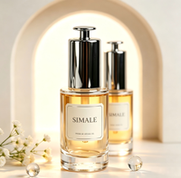 Bouteille en verre transparent de qualité supérieure pour huiles essentielles, avec compte-gouttes, fond épais, gravure de logo personnalisée, pour sérum de soin et mascara – Vente en gros