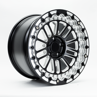 Liquidation Spéciale : 1 Ensemble Restant, Prêt à Expédier – Jantes Forgées Beadlock Réelles 18x9, 6x139.7 ET+18 pour Ford Ranger Raptor 2024